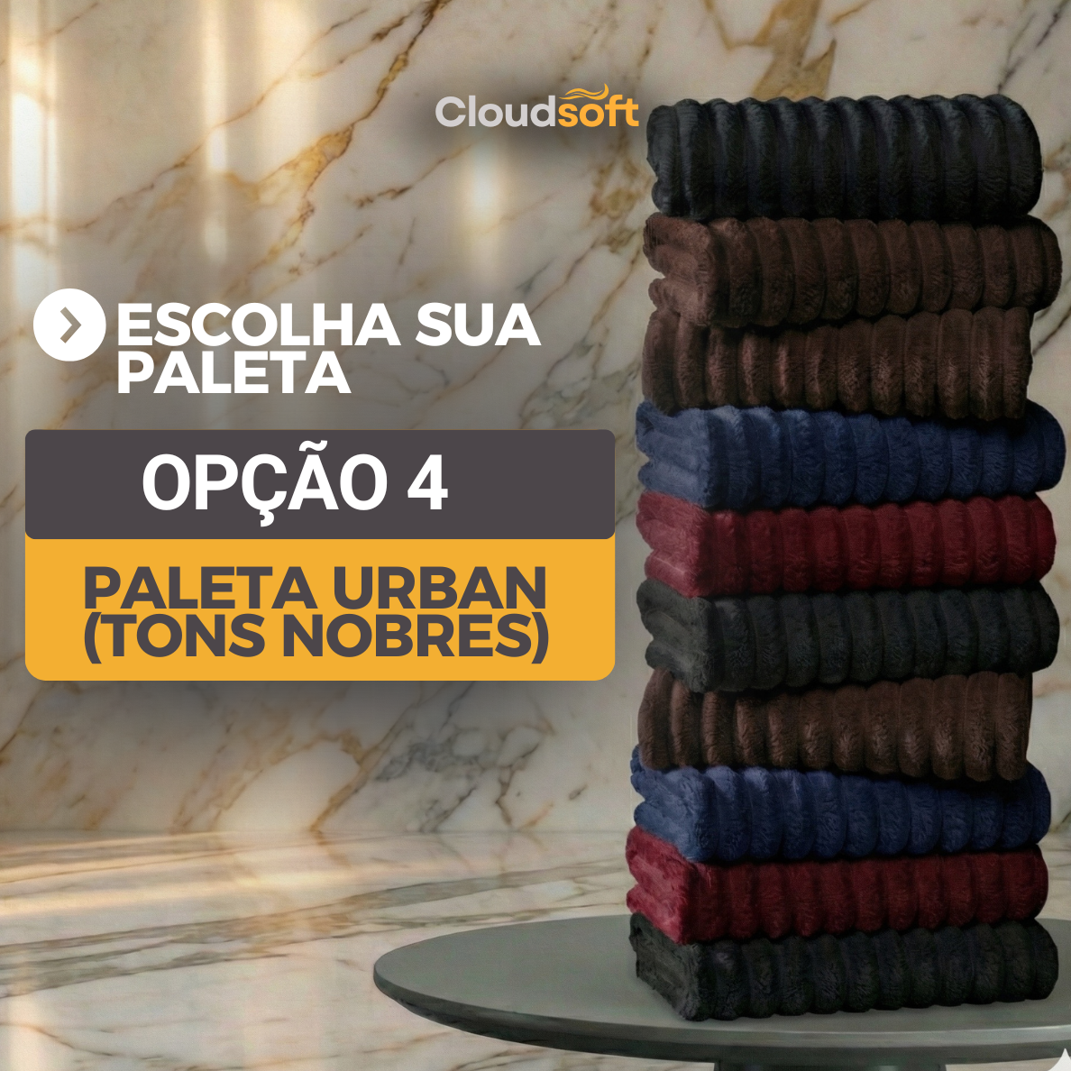 CloudSoft™ – Toalha Premium Algodão Turco | Kit 10 Banho + 10 Rosto (BRINDE)
