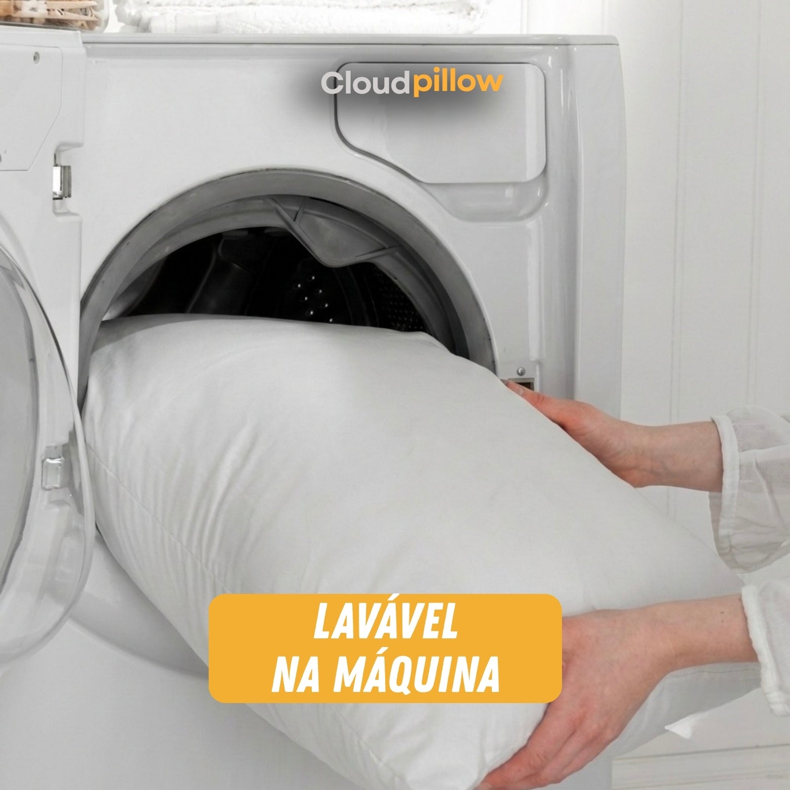 CloudPillow™ Travesseiro Premium Pluma de Ganso - Conforto de Hotel 5 Estrelas