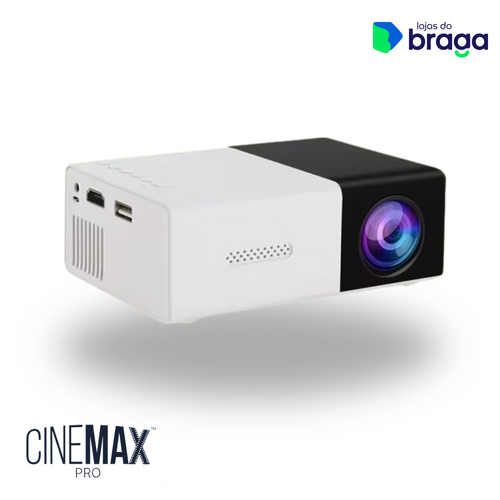 CineBox HD™ Projetor Portátil + BRINDE Tela 200 Polegadas —Transforme Sua Casa em um Cinema